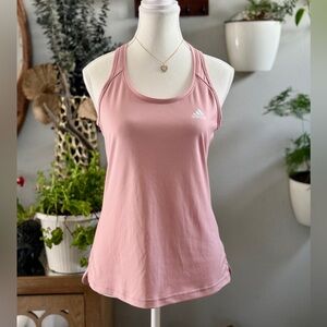 Adidas Pink Primeblue Racerback Tank Top – Size Small
